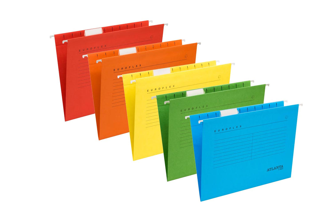 Suspension files in 5 colors
